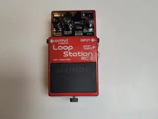 Boss RC-2 Loop Station – Som ny m. original kasse