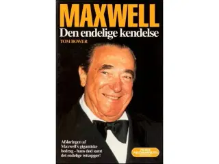 Maxwell - Den endelige bekendelse