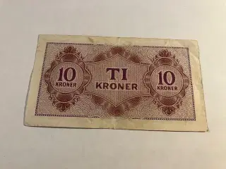 10 Kroner Den Allierede Overkommando Danmark