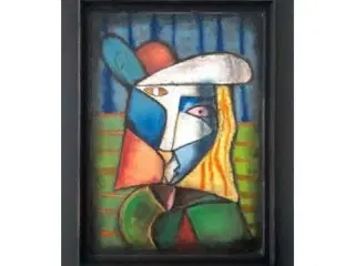 Akrylmaleri Picasso interpretation