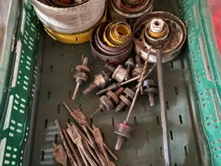 Kopbor + div ca 50 stk 