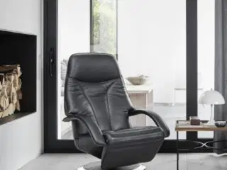 Flot Berg Dream Balance læderlænestol 