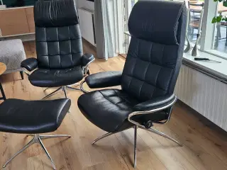 2 stk  Stressless lænestole London 