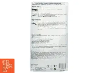 Reflekshalsbånd med LED-lys fra REX (str. 40-60x2,5 cm)