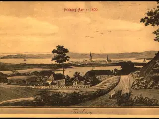 Faaborg Aar c. 1800 - Warburgs Kunst Forlag 8 - Ubrugt
