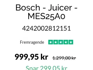 BOSCH- juicemaskine
