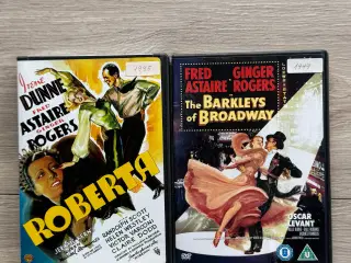 FRED ASTAIRE & GINGER ROGERS - 2 DVD’ER