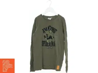 Langærmet Amazing Spider-Man T-shirt fra Wheat (str. 152)