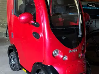 Lindebjerg Kabine scooter km 209, nye batterier