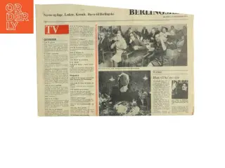 Avis fra Berlingske, 23. december 1974 fra Berlingske med Cary Grant (Bog)