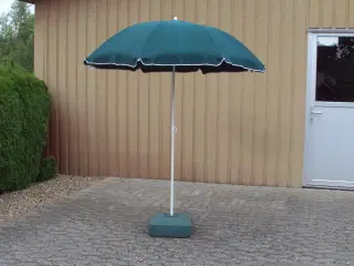 Parasol , NY , med knæk/kip funktion på stangen .