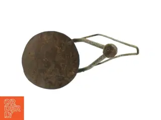 Antik jernlysestage (str. H. 29 cm)