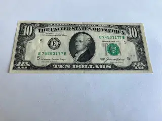10 Dollars USA 1985