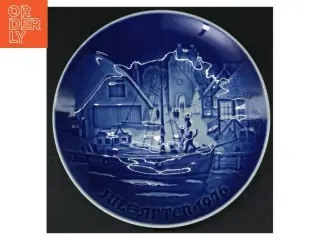 Juleplatte Royal Copenhagen fra 1976