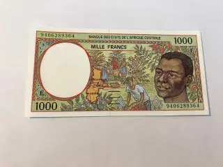 1000 Francs Central African States