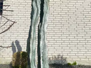 Smuk og unik norsk granitskulptur til haven