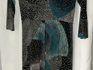 Wallis kjole(Maxi)- Lang-m.flot print/størrelse: M