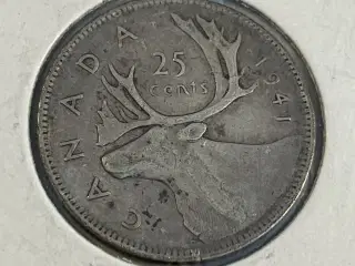 25 Cents Canada 1941