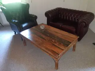 Chesterfield sofa sæt 