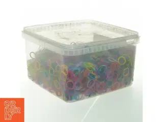 Plastboks med elastikker (str. mixed )