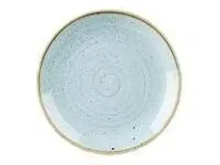 11 stk. Tallerken coupe lyseblå 324 mm Stonecast Churchill