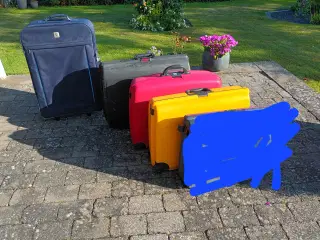 Samsonite og Carlton kufferter