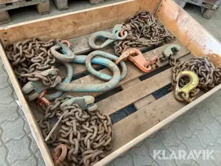 Løftekæder assorterede størrelser
