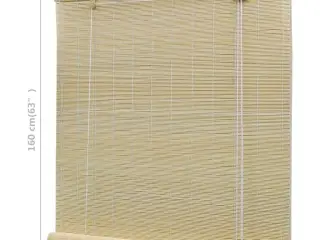 Rullegardin 120x160 cm naturlig bambus