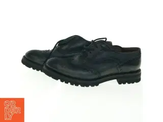 Sorte brogue herresko fra Calpierre (str. 37 1/2 )