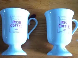 To irisk kaffe kopper 