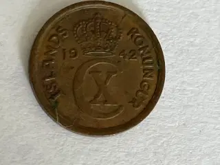 1 Eyrir Iceland 1942