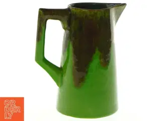 Grøn Keramik Kande (str. 14 x 9 cm)