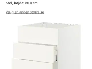 Nyt ikea Metod Maximera køkkenunderskab