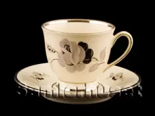 Sort Rose Kaffekop
