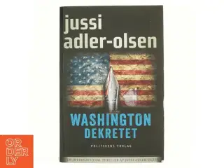 Washington dekretet af Jussi Adler-Olsen (Bog)