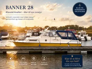 Banner 28, proppet med nyt udstyr