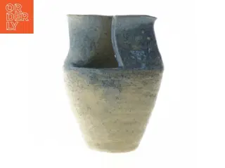 Unik keramisk vase (str. 20 cm)