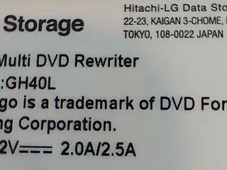 DVD-Multi DVD rewriter