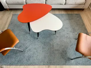 Stort løst tæppe fra IKEA - gråblot - 170 x 240