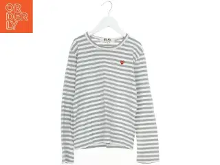 Stribet langærmet bluse fra Play (str. S)