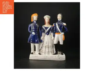 Keramisk figurgruppe, Turkey, England, France