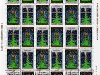 Grønland Julemærkeark 2002