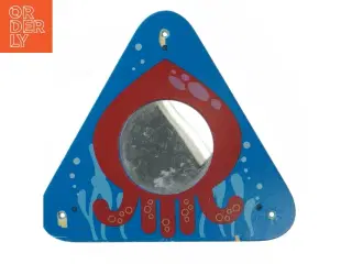 Trekantet vægspejl (str. 23x23x23 cm)