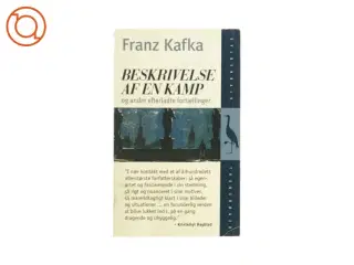 Beskrivelse Af En Kamp af Franz Kafka (bog)