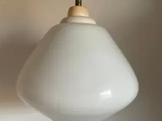 Opal glas lampe 