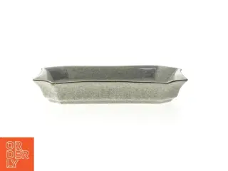 Rektangulært krakeleret fad fra Royal Copenhagen (str. 17 cm)