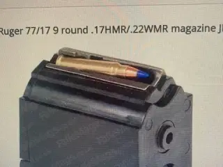 Ruger 9' rullemagasin.