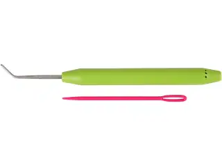 Ergonomisk Strikkenål og Krog - 2 stk. i Pakke