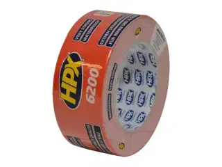 Gaffatape rød, 50 mm x 25 m