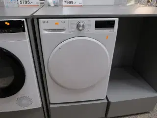 Kondenstørretumbler LG RH80V5AV0N med varmepumpe